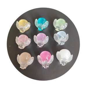 Miniatures de lucioles lumineuses 3D 24mm, figurines d'insectes qui brillent dans le noir, jouets de jardin féerique, animaux, 100 pièces/lot - Product Image 3