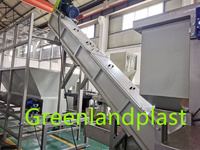 Greenlandplast Film LDPE Machine à Laver LDPE Réservoir Flottant Film HDPE Machine à Laver Déchets Plastique