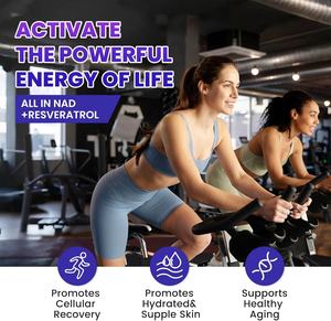 Compléments alimentaires à base de plantes pour adultes en marque privée OEM, vitamines K2 D3, collagène, resvératrol, berbérine, croissance des cheveux, NAD+, biotine, gommes - Product Image 2