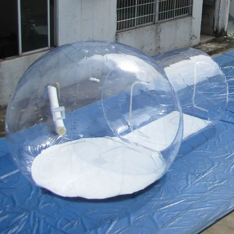 Outdoor Tunnel Clear Bubble Camping Tent Inflatable Bubble Tent House For Sale