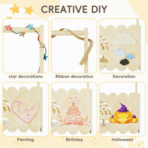 Libreria Montessori in Legno per Bambini con Contenitore Portaoggetti, Scaffale e Organizzatore Giocattoli per Cameretta, Sala Giochi, Armadio, Cesto Regalo per Neonati - Product Image 3
