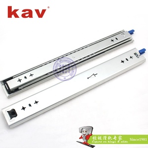 Glissières <span class=keywords><strong>de</strong></span> tiroir robustes à roulement à billes <span class=keywords><strong>de</strong></span> 53 mm avec verrouillage, glissières <span class=keywords><strong>de</strong></span> tiroir industrielles à extension complète pour systèmes <span class=keywords><strong>de</strong></span> rangement d'outils - Product Image 2