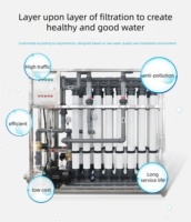 Système de purification d'eau UF à lavage automatique 4000L/H pour toute la maison/la communauté, élimine les bactéries, membrane UF 0,01μm