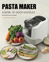 Machine à pâtes électrique entièrement automatique intelligente pour la maison, 13 types de moules, petite machine à nouilles, wonton, tagliatelle