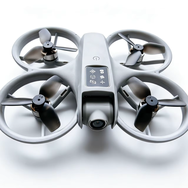 RC Drone with Dual Camera Intelligent Obstacle Avoidance Brushless Folding Optical Flow Positioning Remote Control