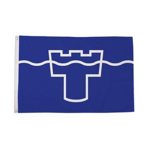 Drapeau des î<span class=keywords><strong>les</strong></span> Turcs et Caïcos, drapeau extérieur personnalisé 3x5 pieds, bannière imprimée simple face, design personnalisé, drapeau <span class=keywords><strong>de</strong></span> bienvenue pour la cour - Product Image 2