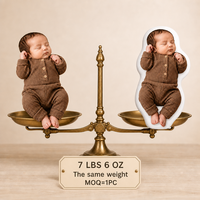 Coussin souvenir personnalisé du poids de naissance, coussin bébé imprimé avec photo sur mesure, cadeau souvenir idéal, MOQ 1 pièce, livraison directe, 10 ans d'expérience en boutique