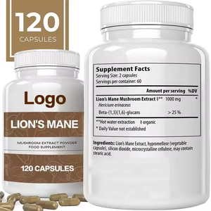 Complexo De Cogumelos Orgânicos Cápsulas De Cogumelo Leão <span class=keywords><strong>Ganoderma</strong></span> Cogumelos Reais Cordyceps Cápsulas - Product Image 4