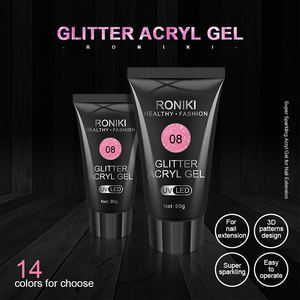 Muestras Gratis de Uñas Postizas Gruesas de Cobertura Completa, Extensión de Uñas de Marca Privada, Acrílico para Uñas, <span class=keywords><strong>Gel</strong></span> UV, Purpurina, Polygel - Product Image 5