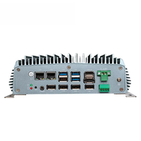 Mini PC SUNSPAD Intel J4005 sans ventilateur, 6 ports COM, 2*DDR4 32 Go, 8 ports USB, SSD M.2, WiFi, BT, 2 ports LAN, stock industriel