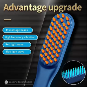 2024 All-Mini Tech <span class=keywords><strong>Duo</strong></span>: Reviver leve-rápido do couro cabeludo e massageador Matrix de 49 pontos W/ Red + Blue Beam Therapy - Product Image 4