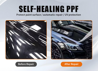 Film de protection de peinture TPU PPF transparent brillant 7,5 mil, auto-réparant, hydrophobe, fabriqué en Chine, stock USA