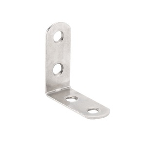 Support d'angle droit en acier inoxydable Wise Ruler, connecteur de meubles en forme de L à 90 degrés, support de renforcement et de fixation - Product Image 2