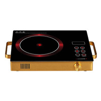 VBGK 220v 110v 120v  Réchaud électrique portable individuel en bois couleur induction cuisinière en céramique
