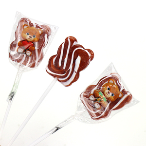 Sucette au <span class=keywords><strong>chocolat</strong></span> au lait en forme de petit ours mignon - Product Image 3