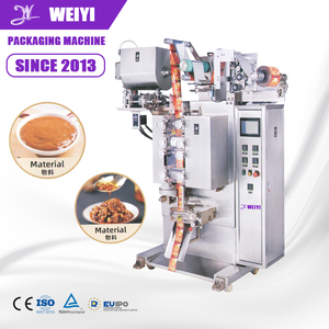 Machine d'emballage automatique haute vitesse pour sauces alimentaires, pâtes variées, piments, ail et assaisonnements en sachets - Product Image 1