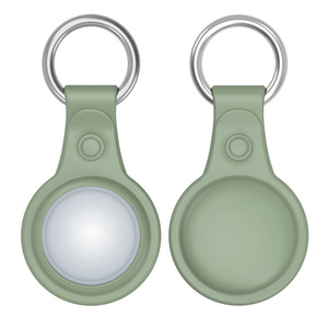 Lot de <span class=keywords><strong>4</strong></span> étuis de protection en silicone TPU avec porte-clés pour boîtier <span class=keywords><strong>AirTag</strong></span> - Product Image 2