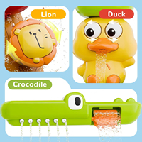 Jouet de bain amusant pour bébé, canard cascadeur à ventouse, jouet de baignoire pour tout-petits