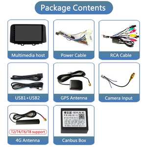 Sistema de Audio para Automóvil <span class=keywords><strong>Android</strong></span> para Hyundai Encino <span class=keywords><strong>Kona</strong></span> 2018 2019, Navegación GPS, Unidad Principal GPS - Product Image 3