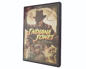 Indiana Jones and the Dial of Destiny Latest DVD Movie 1disc Factory Wholesale Hot Sale DVD Movies TV Series Boxset CD Cartoon