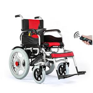 Silla de ruedas eléctrica plegable, silla de ruedas eléctrica de 18 pulgadas, diseño nuevo, KSM-501 - Product Image 1