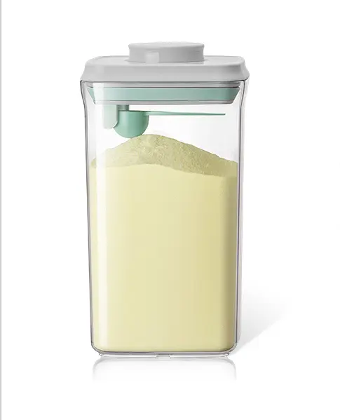 Wholesale New Born Baby Products Formula Milk Powder Snack Storage Box/ Clear Baby Milk Powder Formula Dispenser