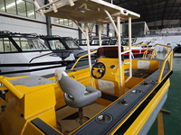 Bateau de pêche à console centrale en aluminium haute vitesse Gospel Boat 20 pieds (6 m) pour la navigation en haute mer