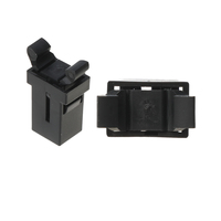 Bouchon de fixation noir en plastique pour barre de toit de voiture, clip de fixation extérieur, accessoire de véhicule