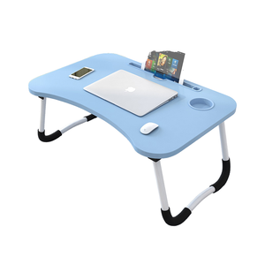 Modern <strong>Small</strong> <strong>Foldable</strong> Mdf Computer Desk Portable Adjustable Laptop Stand Wooden Bed <strong>Table</strong> for Home Office School for <strong>Small</strong> - Product Image 5