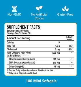 Private Label Bio-Fischöl Weich <span class=keywords><strong>gel</strong></span> <span class=keywords><strong>1000mg</strong></span> <span class=keywords><strong>Omega</strong></span> <span class=keywords><strong>3</strong></span> EPA DHA Natürliche Ergänzung für die Immun gesundheit <span class=keywords><strong>Omega</strong></span> <span class=keywords><strong>3</strong></span> Fischöl - Product Image 2