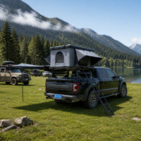 Tente de toit rigide pour camping, en aluminium alvéolé, pour voiture ou caravane, avec support ou cadre
