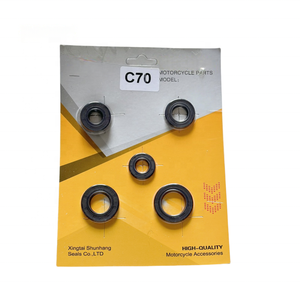 Juego Completo de Retenes de Aceite CD110 (Goma/NBR) para Embrague - Accesorios y Repuestos para Motocicletas Compatibles con <span class=keywords><strong>Yamaha</strong></span> y Motos Chinas - Product Image 2