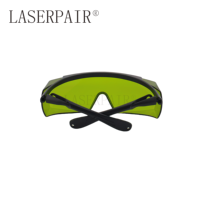 Lunettes de sécurité laser certifiées CE EN207 à haute transmission 450nm 808nm 980nm 1064nm Protection anti-laser avec haute protection