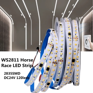 <span class=keywords><strong>Ruban</strong></span> <span class=keywords><strong>LED</strong></span> flexible 10M <span class=keywords><strong>24V</strong></span> pour course de chevaux, 120 <span class=keywords><strong>LED</strong></span>/m, PCB 8mm en cuivre, USB, lumière du jour - Product Image 2