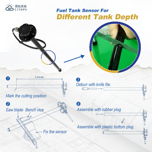 Capteur de niveau de carburant RS232 RS485 MDVR Moniteur de niveau de réservoir compatible Système de surveillance de carburant <span class=keywords><strong>du</strong></span> véhicule Prévention <span class=keywords><strong>du</strong></span> vol Économie de coûts - Product Image 6