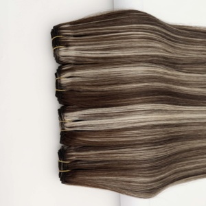 Extensiones de Cabello Humano Remy Europeo de Doble Trama, Extensiones de Cabello Humano Remy Divine en Cola de Caballo - Product Image 4