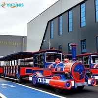 Train sans rails de 72 places pour parcs d'attractions, fêtes foraines, parcs à thème, tourisme routier et visites guidées, à vendre
