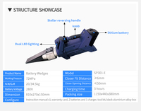 Outil de sauvetage extérieur ODETOOLS SP301-E, écarteur hydraulique, certifié CE