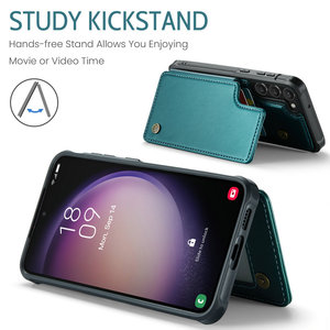 Coque arrière CaseMe RFID pour <span class=keywords><strong>Samsung</strong></span> <span class=keywords><strong>Galaxy</strong></span> S24 Etui avec portefeuille antivol antichoc Emplacements soignés pour <span class=keywords><strong>Samsung</strong></span> S24 S23 S22 S21 S20 - Product Image 5
