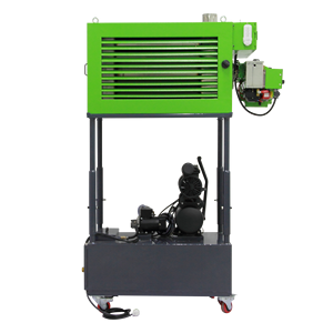 Calentador de aceite portátil pequeño con estante ajustable, tanque de aceite de 100l, compresor de aire - Product Image 2