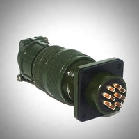 MS5015 Connecteur circulaire Taille de coque 18 MS3102A18-1P MS3106A18-1S 10 broches MIL Spec