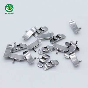 Crochet à sertir orthodontique, équipement dentaire d'usine, support métallique, gaine orale orthodontique - Product Image 3