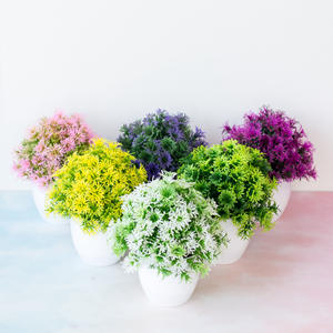 <span class=keywords><strong>Maceta</strong></span> de hierba de jazmín de plantas artificiales de interior <span class=keywords><strong>en</strong></span> <span class=keywords><strong>maceta</strong></span> de simulación Popular para decoración de flores y flores - Product Image 1