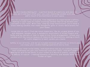 <span class=keywords><strong>Kit</strong></span> de fabrication de bougies à la cire d'abeille et au soja : parfum lavande et vanille - Product Image 3