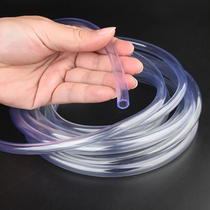 Tuyau flexible transparent en PVC de qualité industrielle, anti-âge, pour aquarium, jardin, piscine, irrigation industrielle - Product Image 1