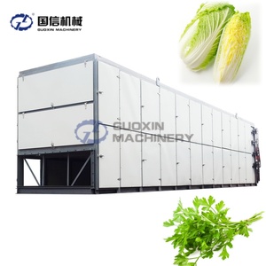 Heavy Duty Mesh Belt Drying Machine trocknet geschnittene Pastinaken und Sellerie wurzel mit hoher Festigkeit robust - Product Image 1