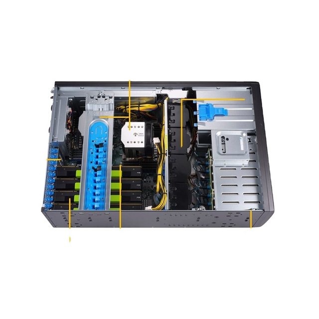 SuperServer SYS-7049GP-TRT Deep Learning Virtualization Training Computer Storage Servers