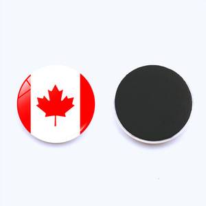 Nuoxin personalizado barato redondo 3D toda la bandera nacional americano Canadá México imán viaje recuerdos refrigerador pegatinas para la venta - Product Image 4