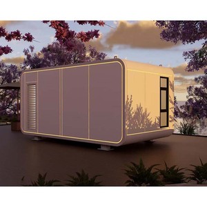 Casa Prefabbricata Moderna e Popolare Stile Apple Cabin 20ft 40ft di Alta Qualità con <span class=keywords><strong>Consegna</strong></span> Rapida - Product Image 1
