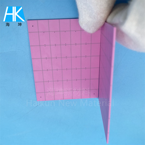 Lasers ch neiden Fein keramik Pink 96% Al2O3 Aluminium oxid Keramik Schreib platte/Substrat für Chip - Product Image 5